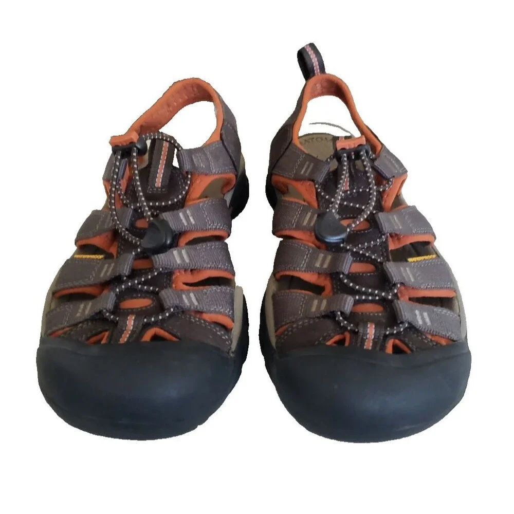 KEEN Newport H2 Strappy Fisherman Hiking Water Sandal Brown Men's 8.5 , 1008393